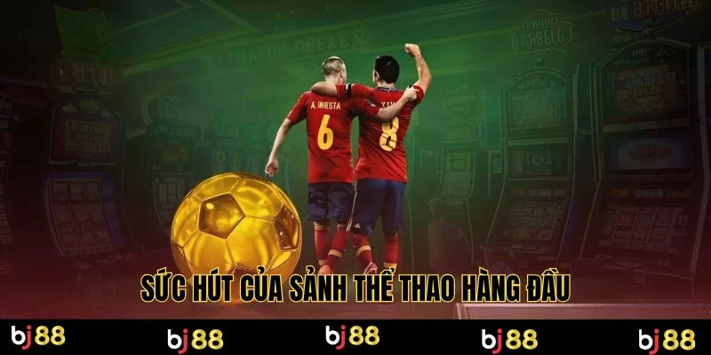 Sức hút của sảnh thể thao hàng đầu